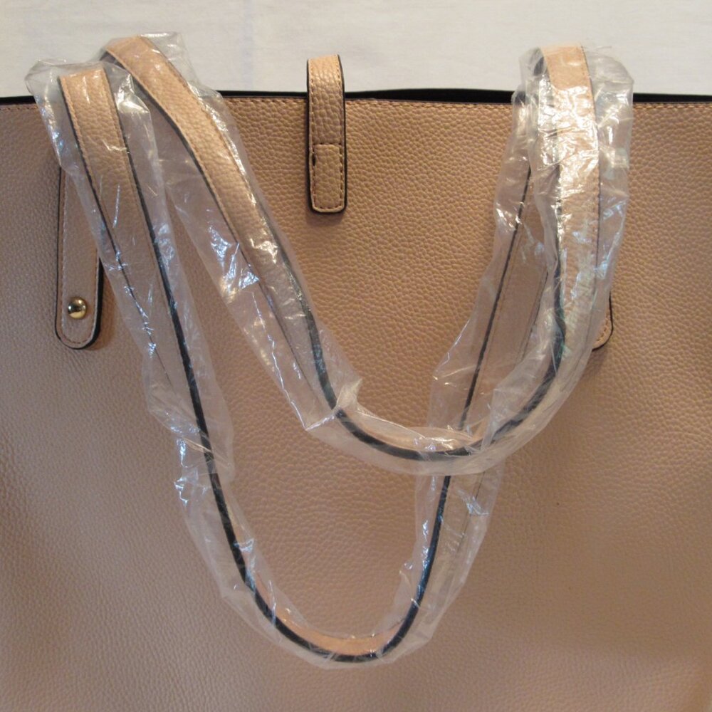 Jessica Moore JM Peachy Luxe Large Handbag/Tote/Purse NWT - Picture 3 of 8